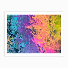 Abstract Painting 8 Art Print