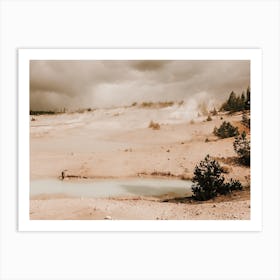 Thermal Springs Art Print