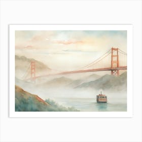 Golden Gate Bridge 1 Art Print