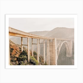 Bixby Bridge California Art Print