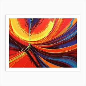 Abstract Painting 589 Art Print