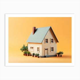 Miniature House 5 Art Print