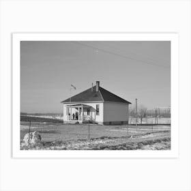 Untitled Photo, Possibly Related To Recess At Country School House Near Ruthven, Iowa By Russell Lee Art Print