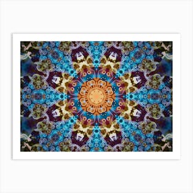 Abstract Flower Art Print