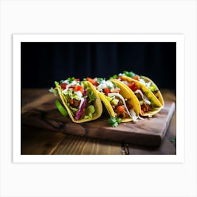 Mexican Tacos 3 Art Print