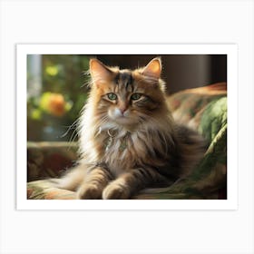 Coon Cat 1 Art Print