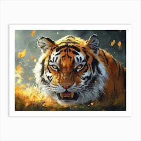 Tiger 8 Art Print