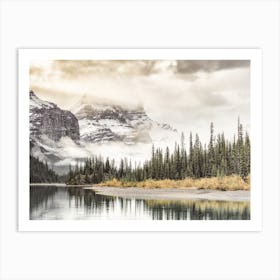 Forest Lake View Art Print