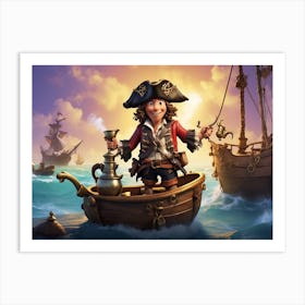 Pirates Of The Caribbean Art Print