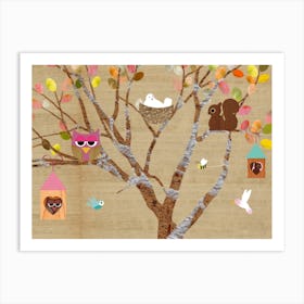 Nursery Tree Art Print