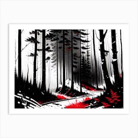 Woods 3 Art Print