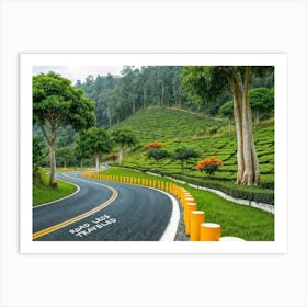 Road Less Travelled Art Print