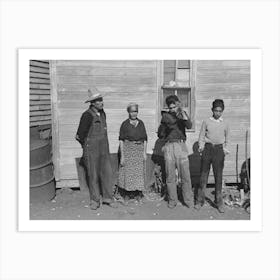 Untitled Photo, Possibly Related To Mexican Beet Workers Family, Near Fisher, Minnesota By Russell Lee Art Print
