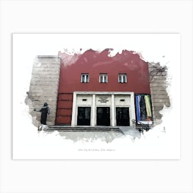 Sofia City Art Gallery, Sofia, Bulgaria Art Print