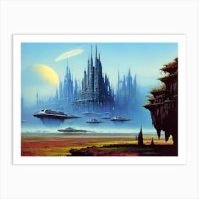 Space City 1 Art Print