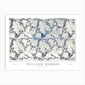 William Morris Prints Wallflower Pattern Landscape Botanical Vintage Art Print