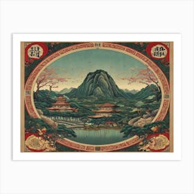 Chinese Landscape 3 Art Print