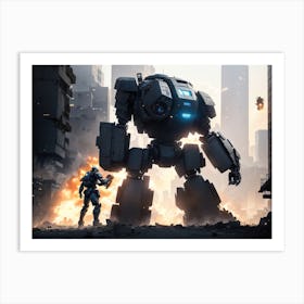 Giatobot Art Print