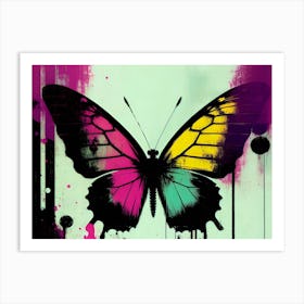 Colorful Butterfly 123 Art Print