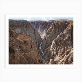 Black Canyon Of The Gunnison Art Print