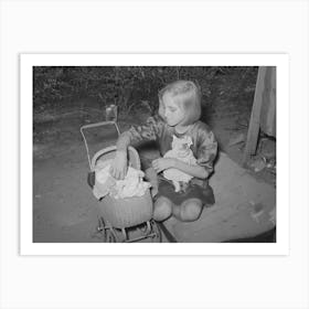 Child Who Was Visiting Her Married Sister, A Resident Of Community Camp, Oklahoma City, Oklahoma, See General Art Print