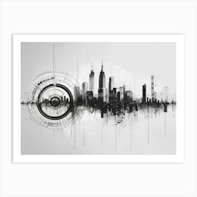 New York City Skyline Art Print