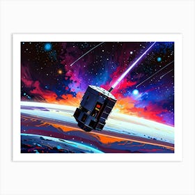 Space Station Art Print