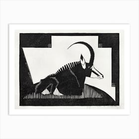 Sabelantilope (1927), Samuel Jessurun Art Print