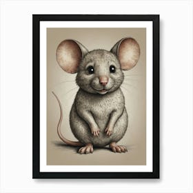 Little Mouse 1 Art Print