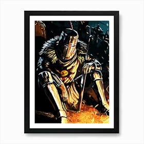 Dark Knight Art Print