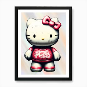 Hello Kitty 3 Art Print