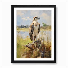 Bird Painting Osprey 1 Art Print