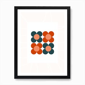 Flower Pattern Art Print