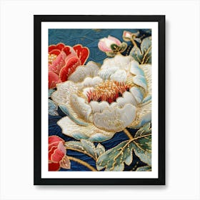 Chinese Embroidery 49 Art Print