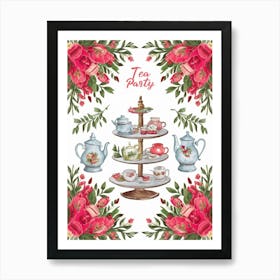 Tea Party Art Print