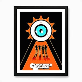 Clockwork Orange movie 1 Art Print