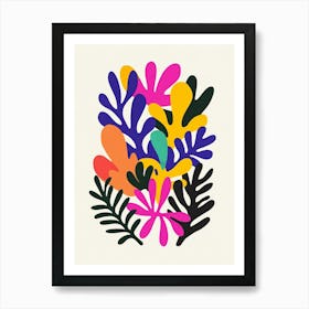 Tropical Leaves 1 Art Print