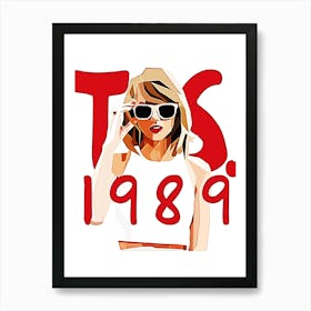 Taylor Swift 1989 3 Art Print