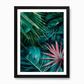 Tropical Leaves 3 Art Print