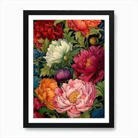 Peonies 74 Art Print