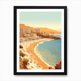 Amadores Beach Gran Canaria Spain 2 Art Print