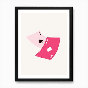 Playing Cards Art Print