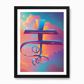 Hope Cross Art Print