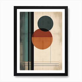 Boho Geometric Minimalism 6 1 Art Print