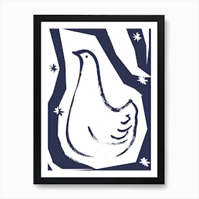 Bird And Stars Art Print