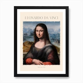 Leonardo Da Vinci 4 Art Print