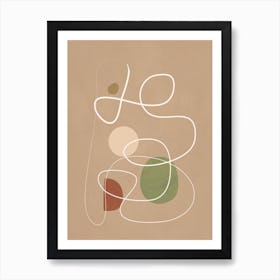 Thin Flow 6 Art Print