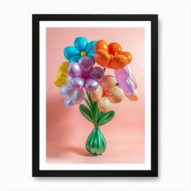 Dreamy Inflatable Flowers Statice 1 Art Print