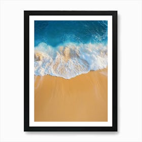 Beach Sand And Waves 2 Art Print