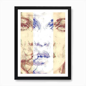 Portrait Of A Woman 42 Art Print